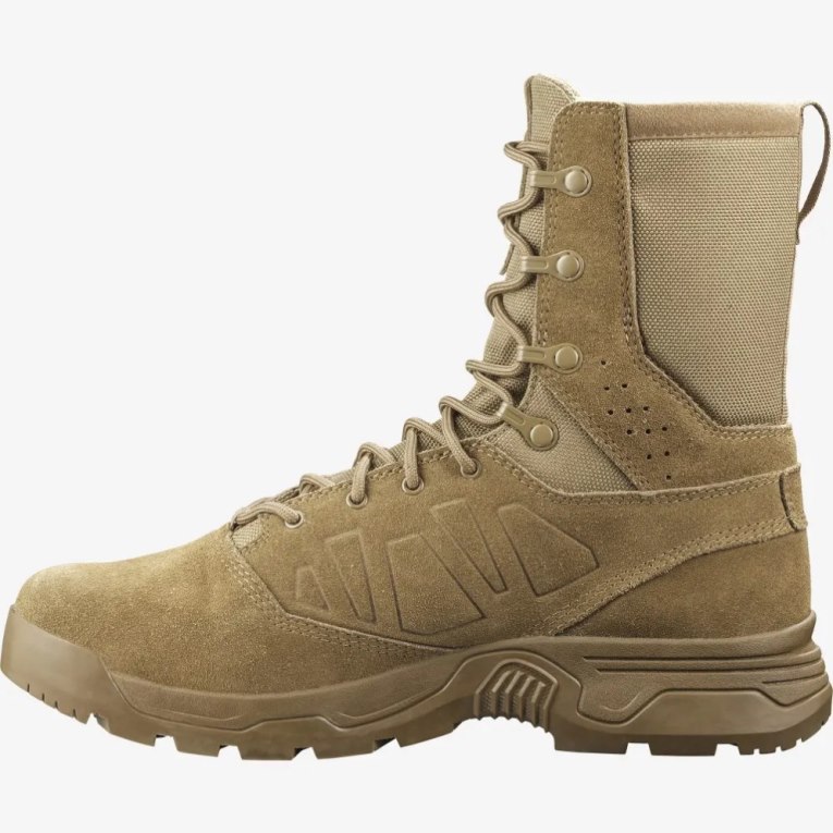 Salomon Guardian Wide Men's Tactical Boots Brown | CA 52G8